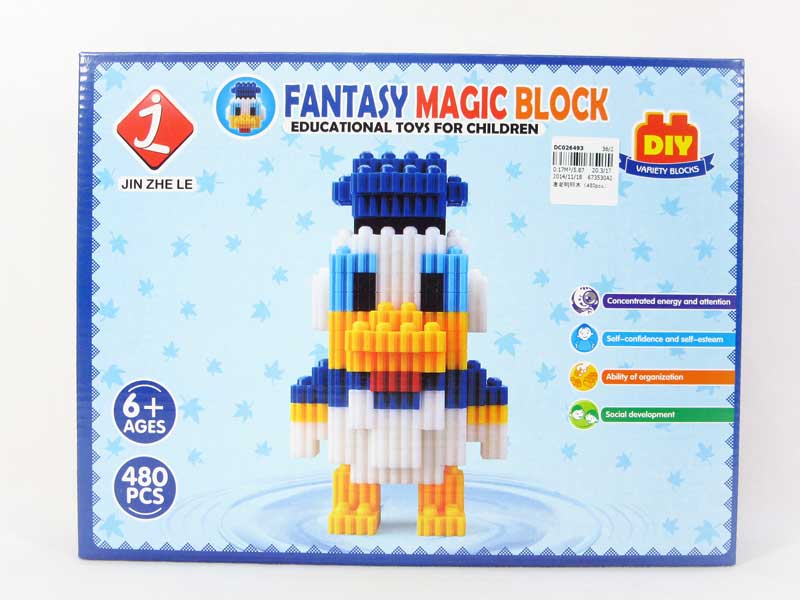 Blocks(480pcs) toys