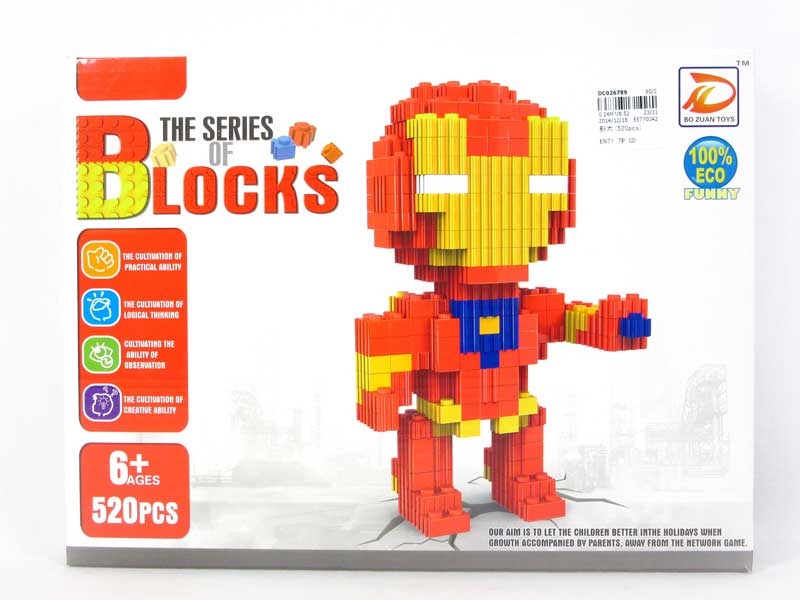 Blocks(520pcs) toys