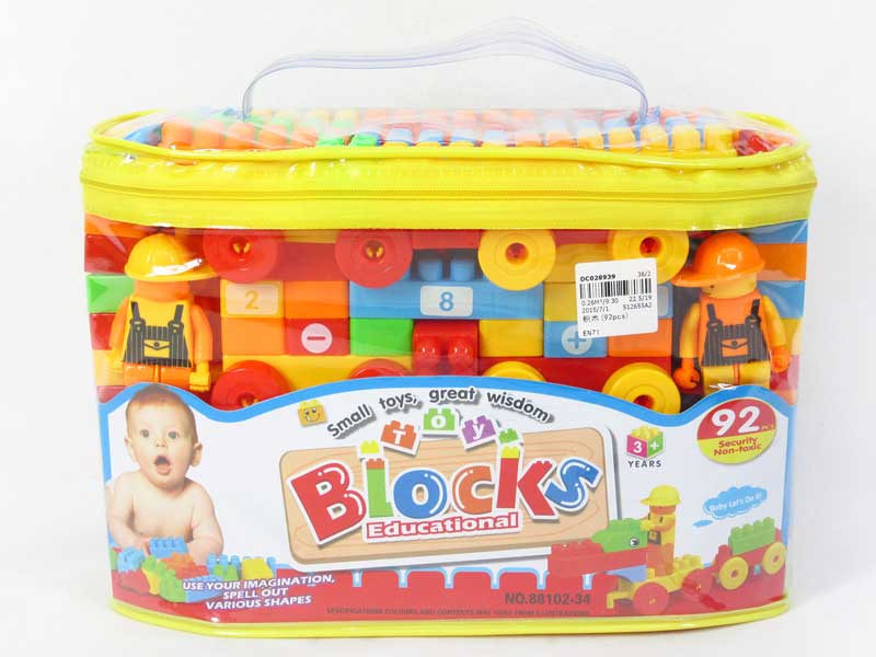 Blocks(92PCS) toys