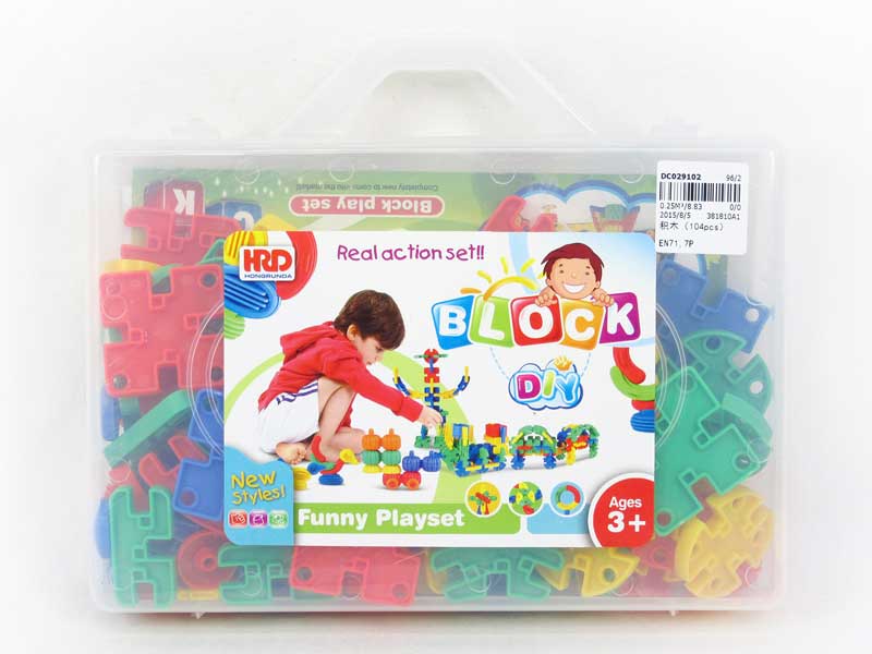 Blocks(104pcs) toys