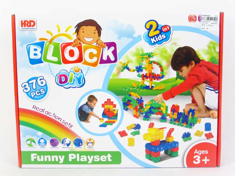 Blocks(376pcs) toys