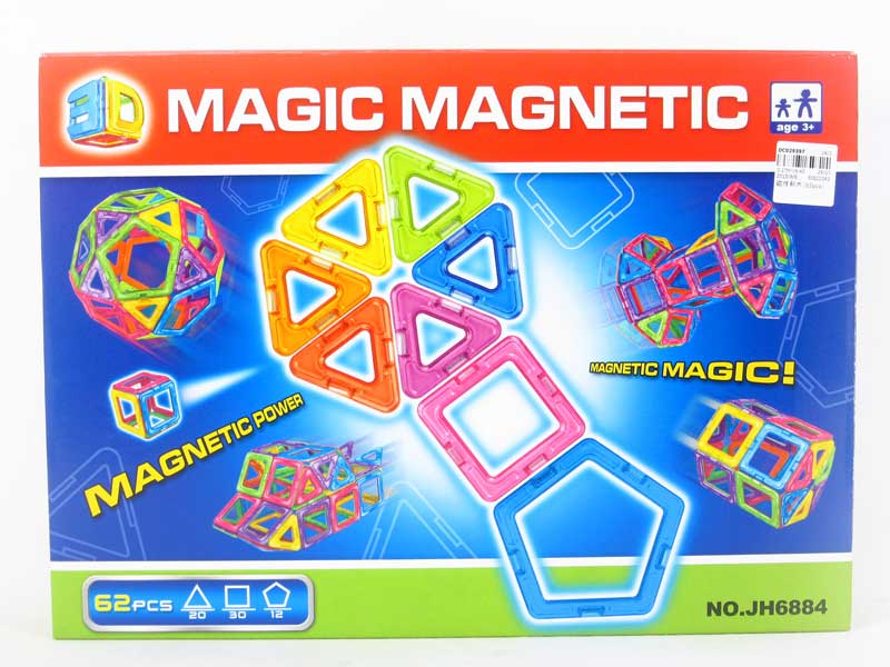 Magnetic Block(62pcs) toys