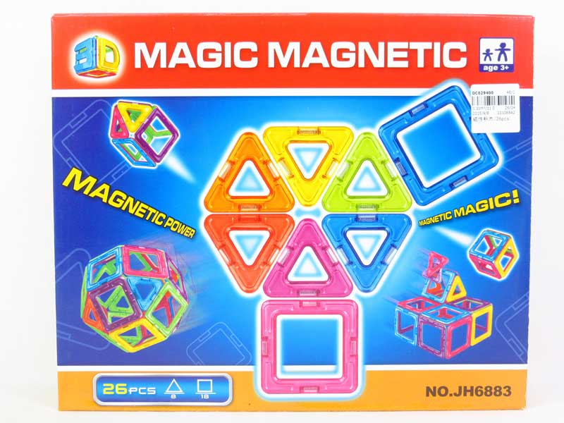 Magnetic Block(26pcs) toys