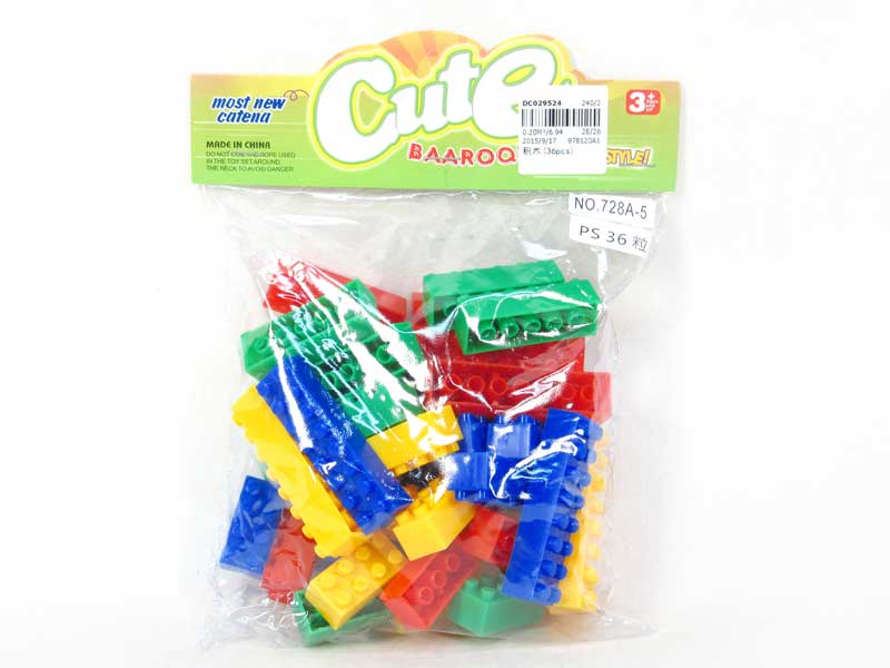 Blocks(36pcs) toys