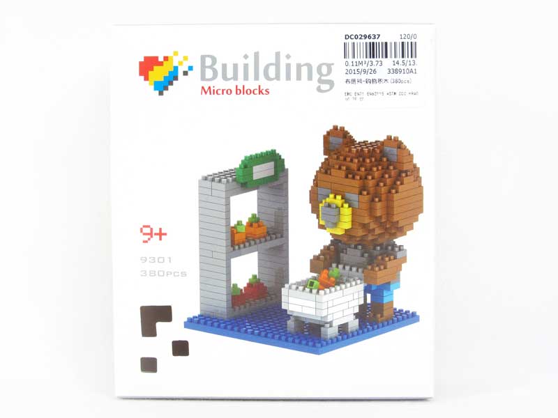 Blocks(380pcs) toys