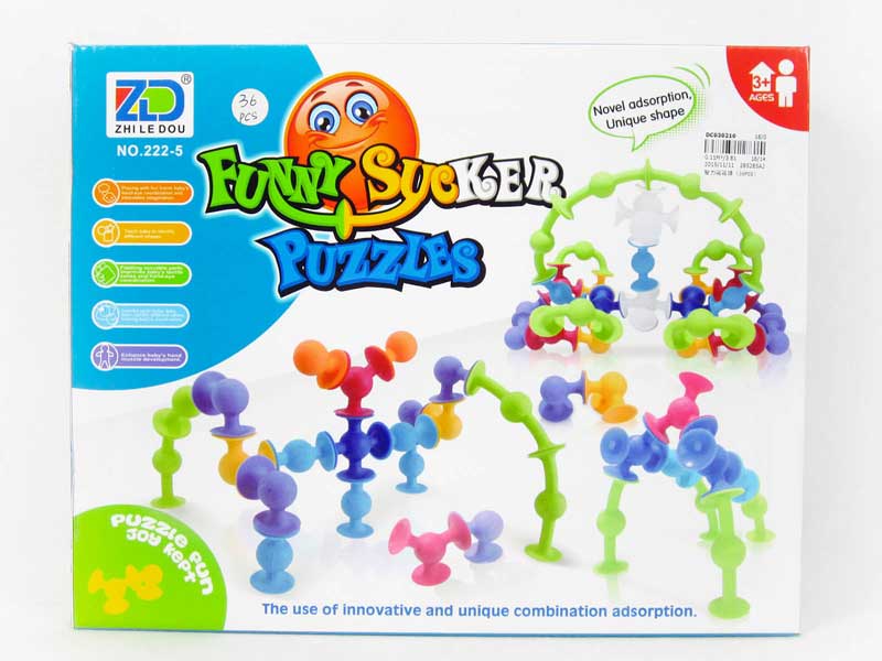 Funny Sucker Puzzles(36PCS) toys