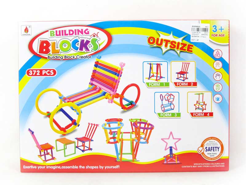 Blocks Stick(372PCS) toys