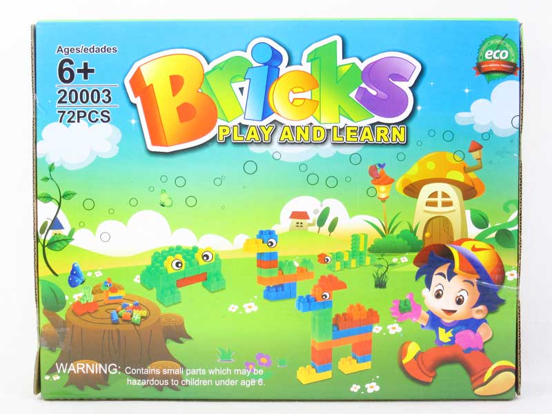 Blocks(72pcs) toys