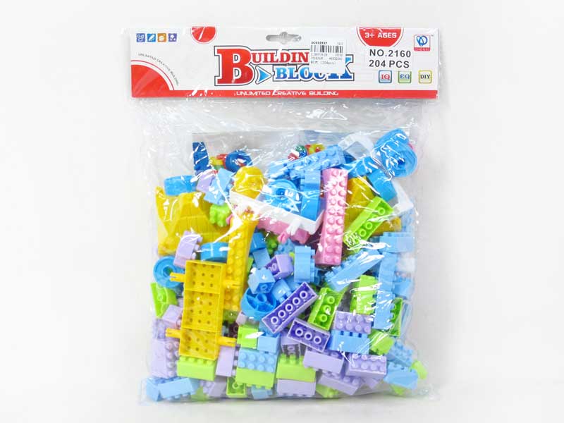 Blocks(204pcs) toys