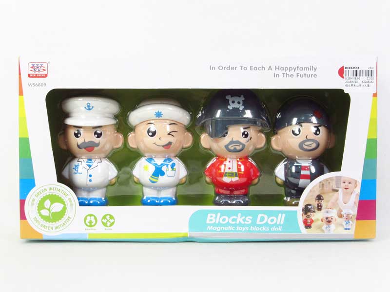 Blocks Doll(4in1) toys
