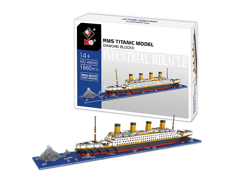 Titanic Blocks(1860pcs) toys