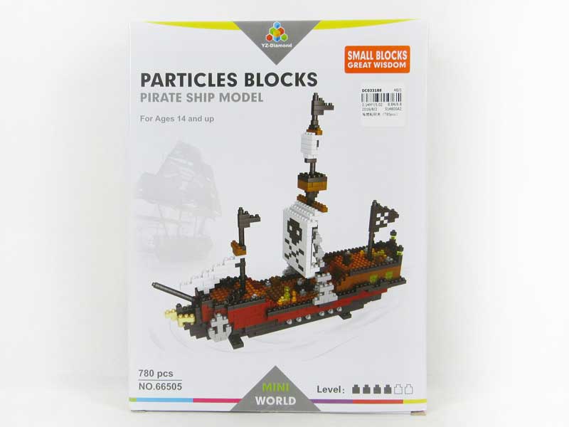 Pirate Ship Blocks(780pcs) toys