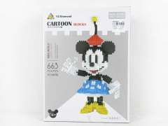 Minnie Blocks(663PCS) toys