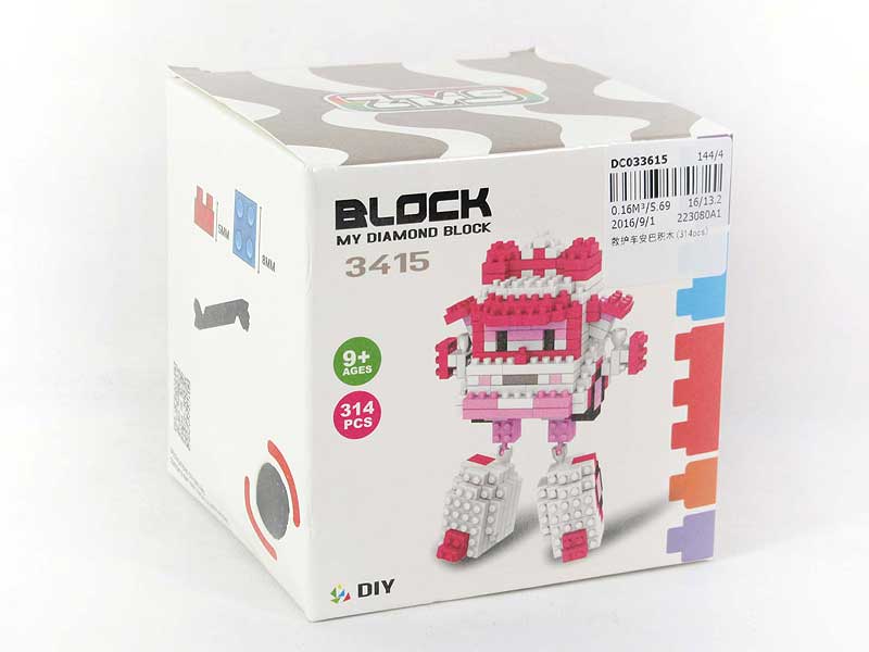 Blocks(314pcs) toys