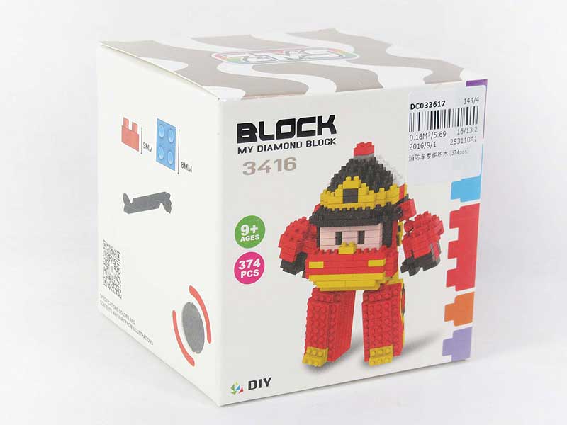 Blocks(374pcs) toys