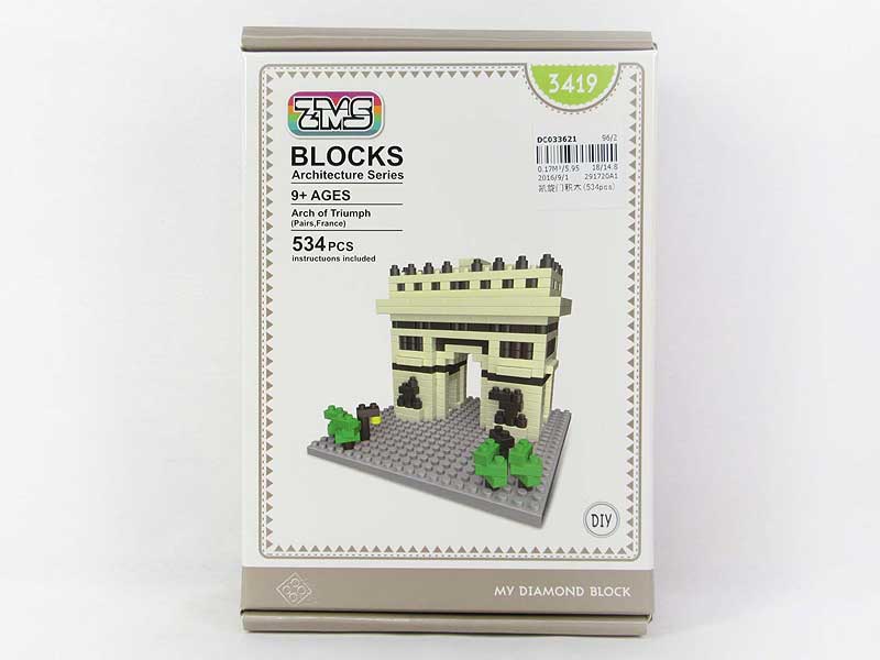 Blocks(534pcs) toys