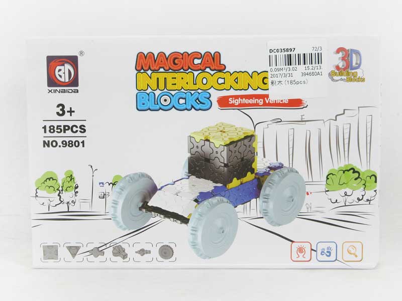 Blocks(185pcs) toys