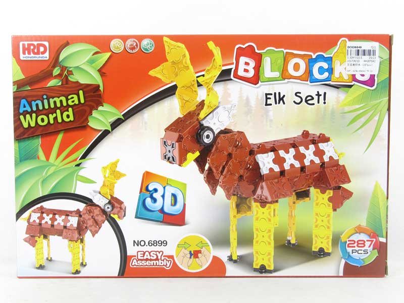 Blocks(287pcs) toys