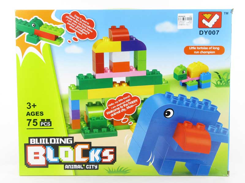 Blocks(75pcs) toys