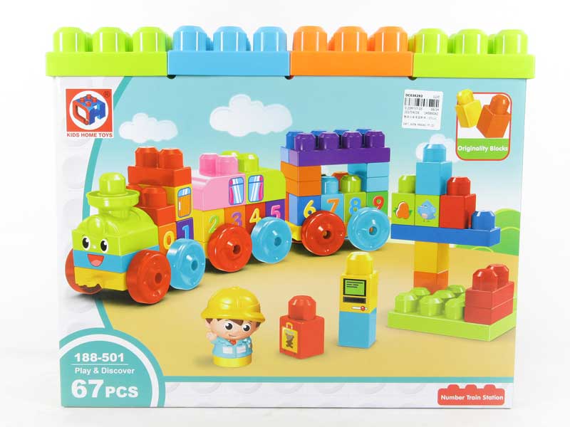 Blocks(67pcs) toys