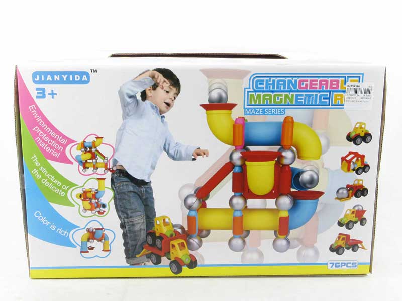 Magnetic Block(76pcs) toys
