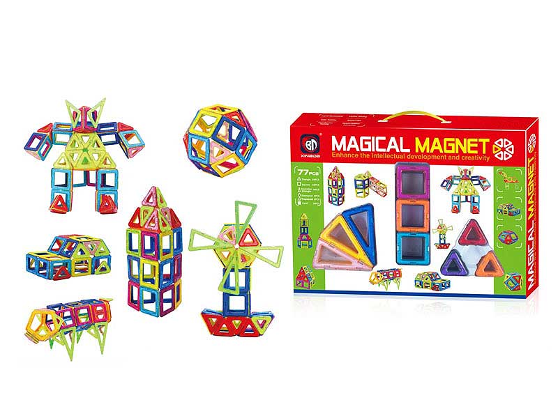 Magnetic Block(77PCS) toys
