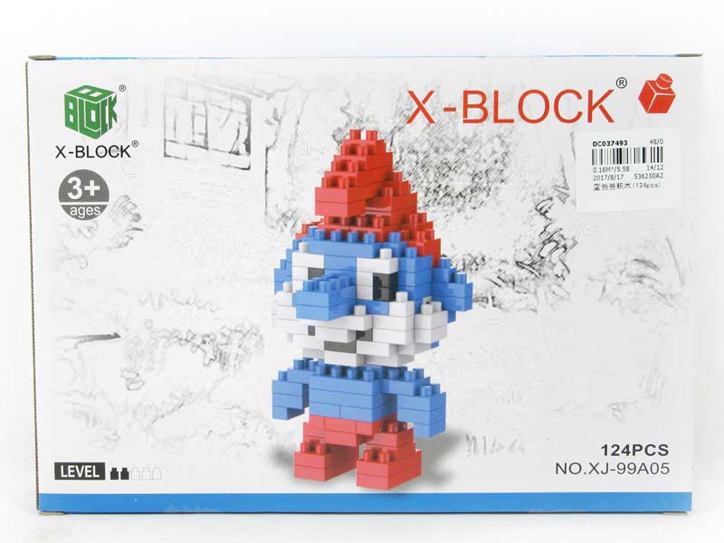 Blocks(124pcs) toys