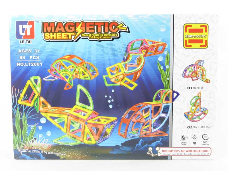 Magnetism Block(88PCS) toys