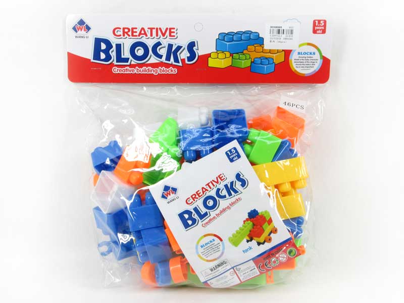 Blocks(46pcs) toys