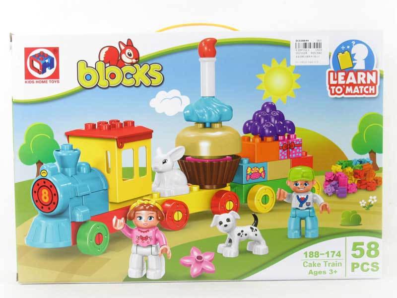 Blocks(58pcs) toys