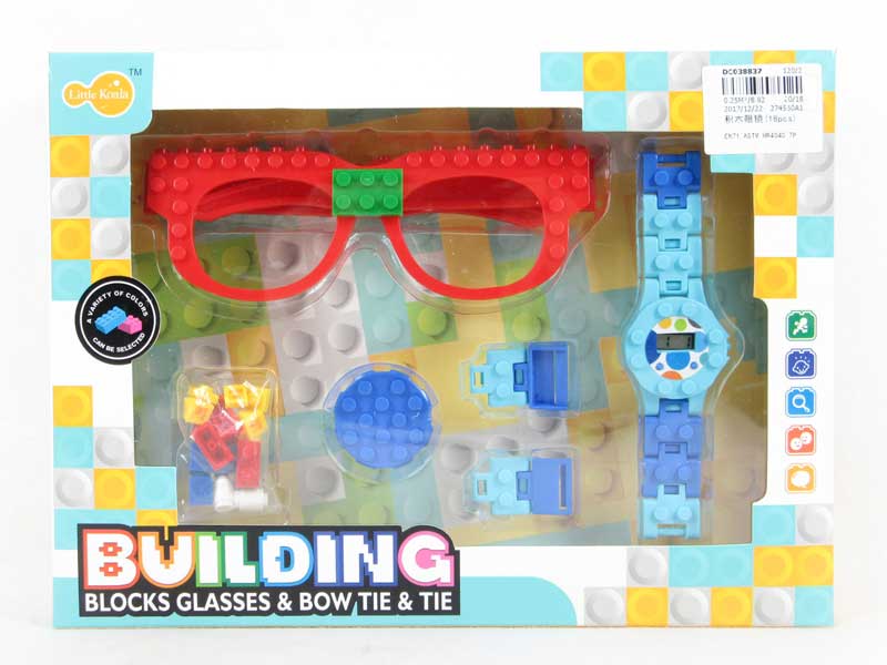 Glasses Blocks(18pcs) toys