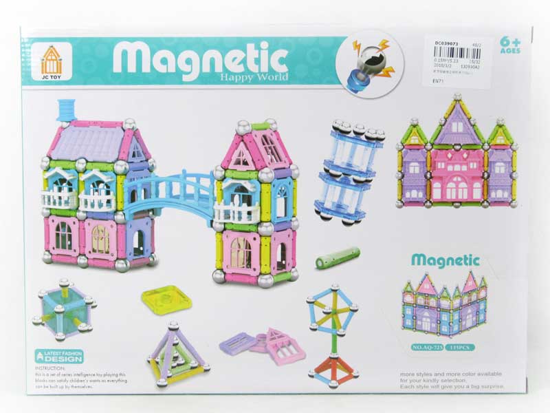 Magnetic Block(135pcs) toys