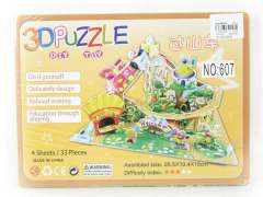 3D Puzzle Set
