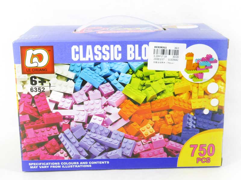 Blocks(750pcs) toys