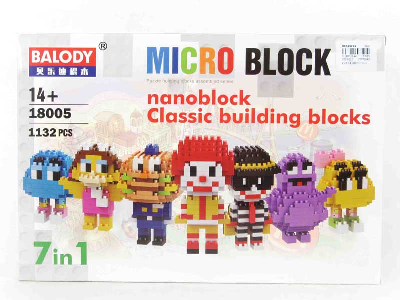 Blocks(1132pcs) toys