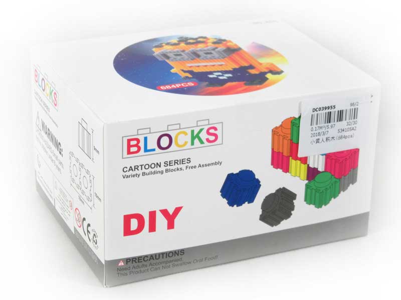 Blocks(684pcs) toys