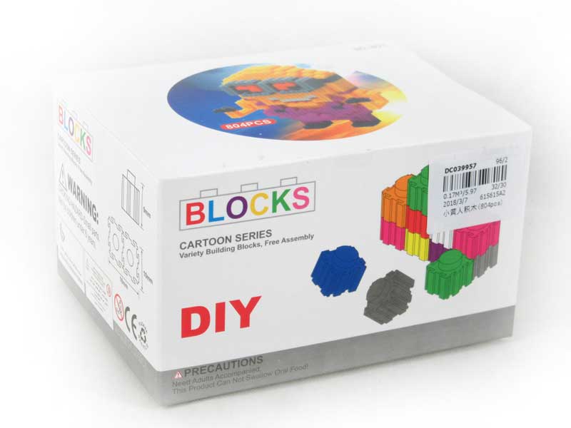Blocks(804pcs) toys