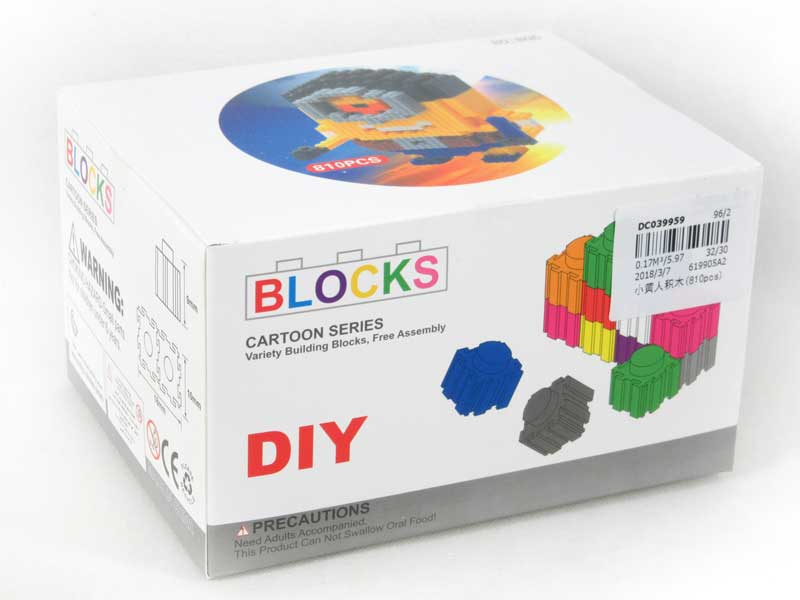 Blocks(810pcs) toys