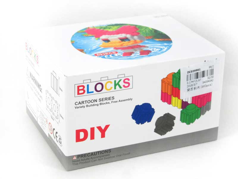 Blocks(693pcs) toys