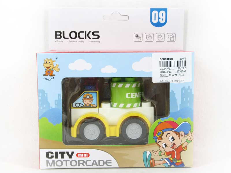 Blocks(6pcs) toys