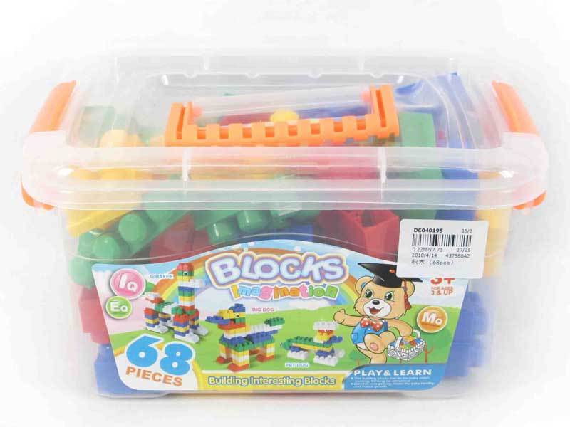 Blocks(68pcs) toys