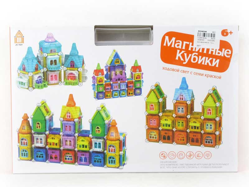 Magnetic Block W/L(138PCS) toys