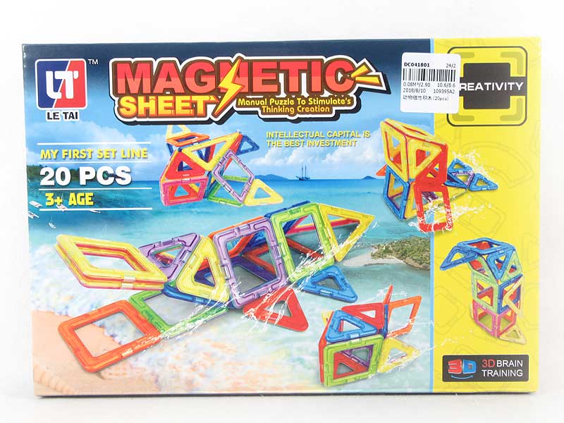Magnetic Blocks(20pcs) toys