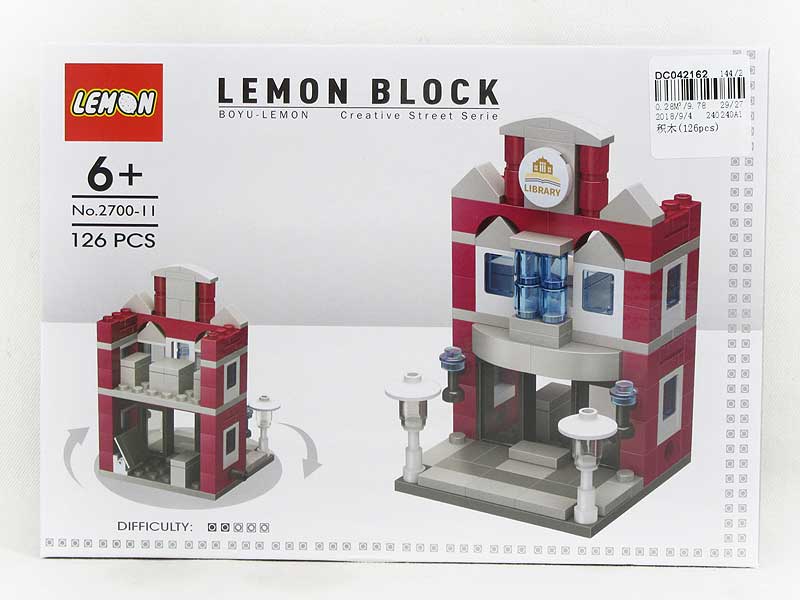 Blocks(126pcs) toys