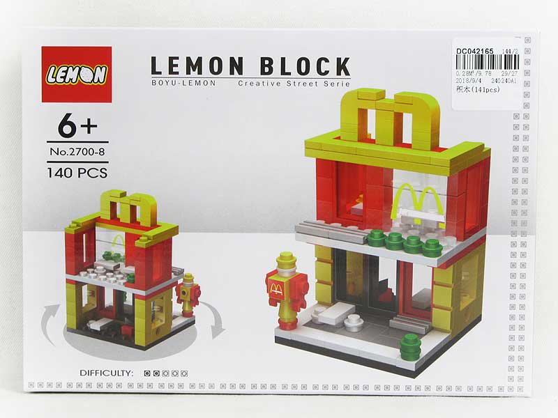 Blocks(141pcs) toys