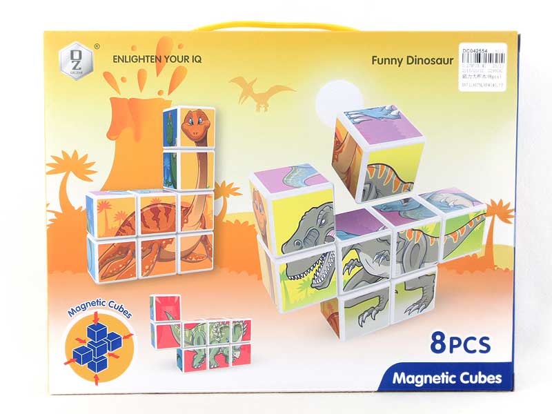 Magnetic Block(8pcs) toys