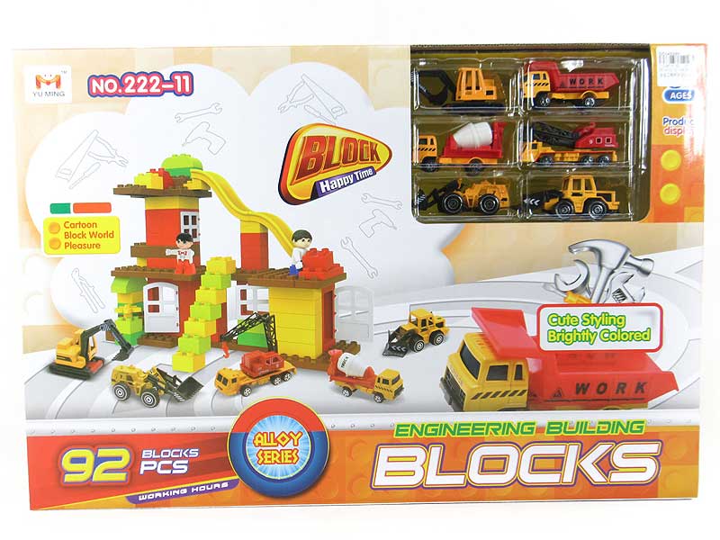Blocks(92pcs) toys