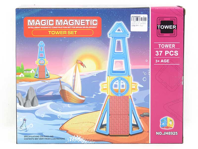 Magnetic Blocks(37PCS) toys