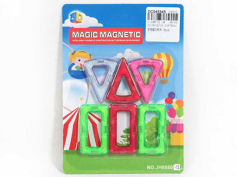 Magnetic Blocks(6PCS) toys