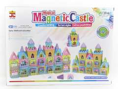 Magnetic Castle Block(98PCS) toys